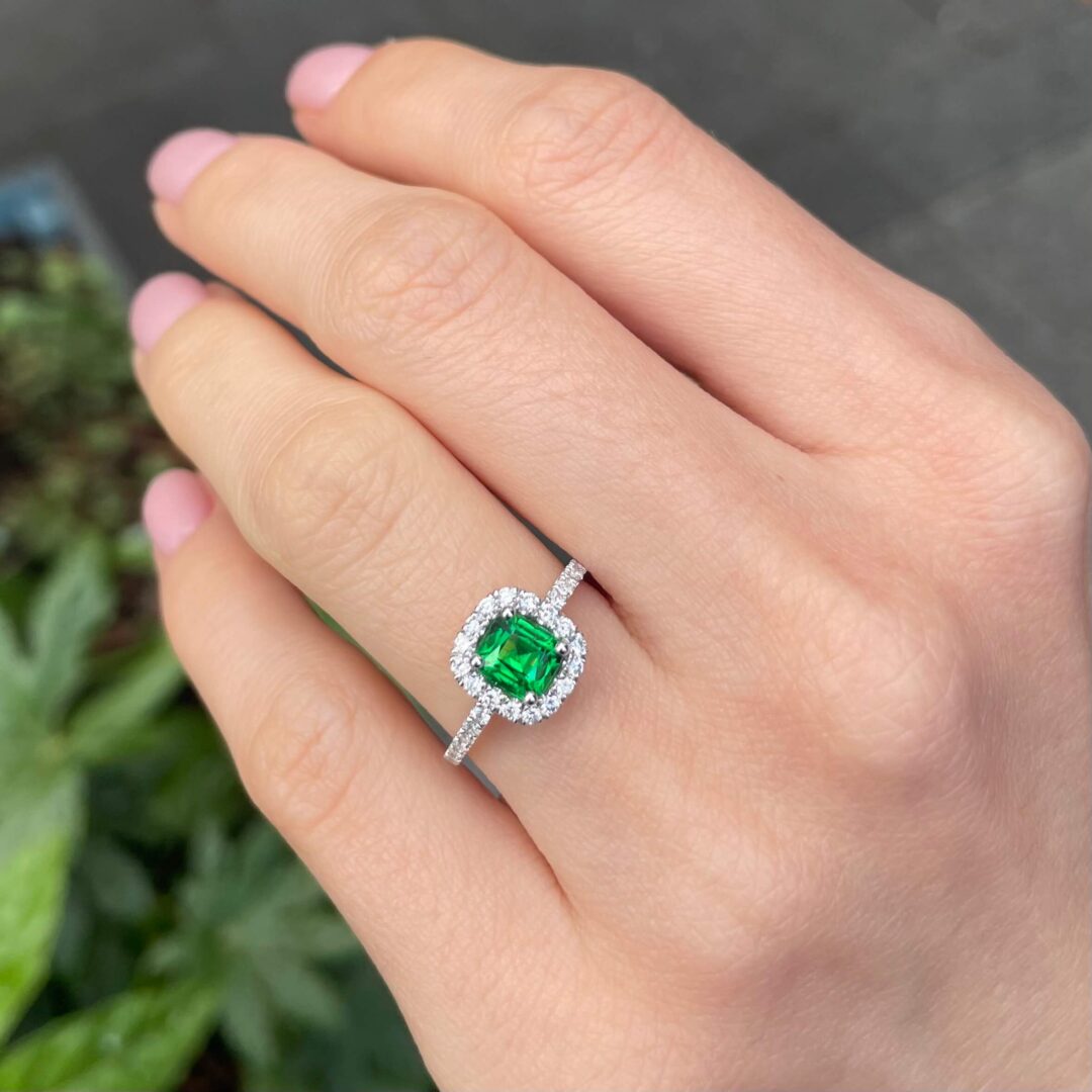 Bague Jaffna - Tsavorite 0.88 carats