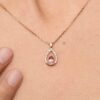 Collier Devi - Saphir Padparadscha 0.60 carats – Image 2