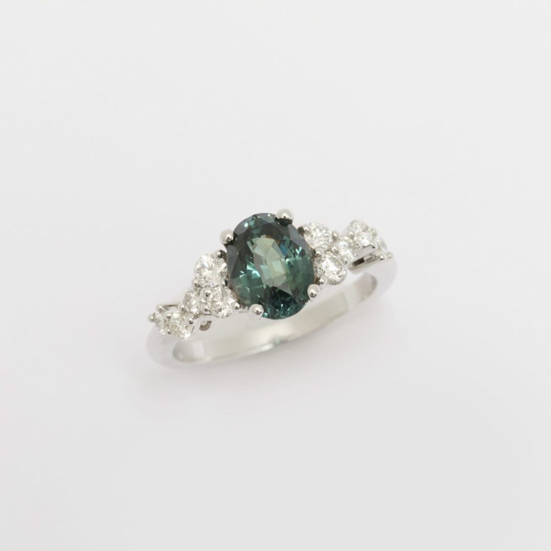 Bague Horana - Saphir Teal 2.24 carats