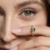 Bague Elahera - Saphir Vert 1.40 carats – Image 2