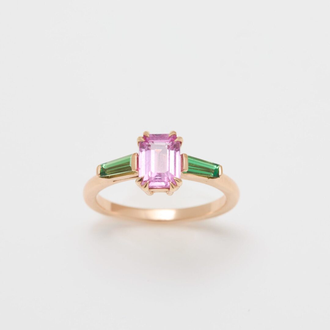 Bague Elahera - Saphir rose 1.23 carats