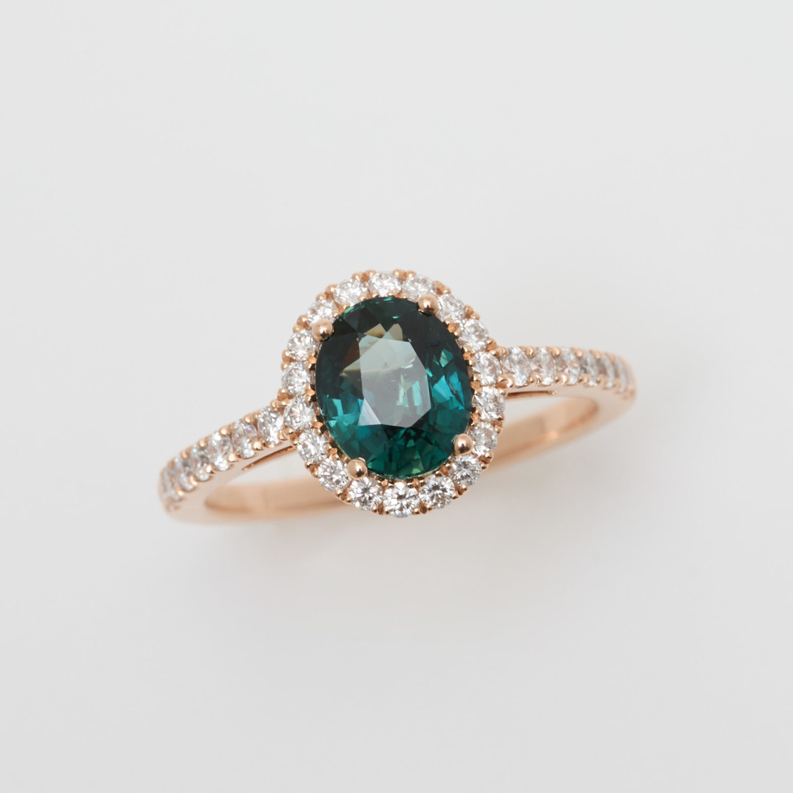 Bague Saphir Teal