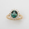 Bague Saphir Teal