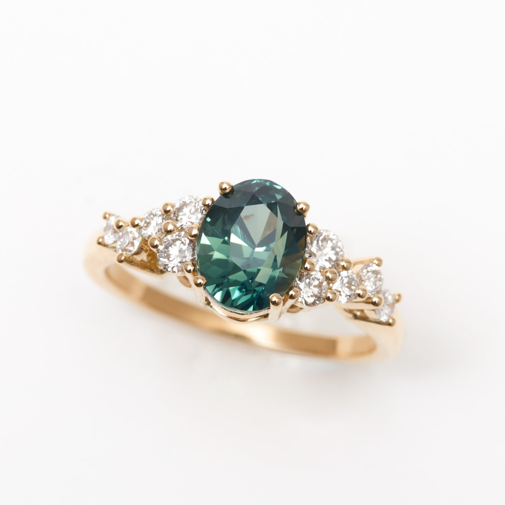 Bague Saphir Teal