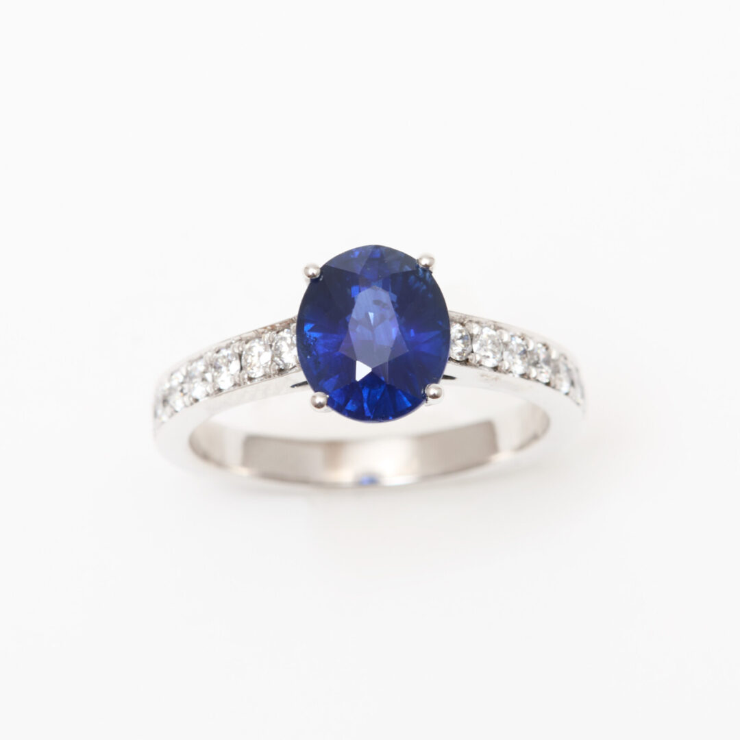 Bague saphir Bleu