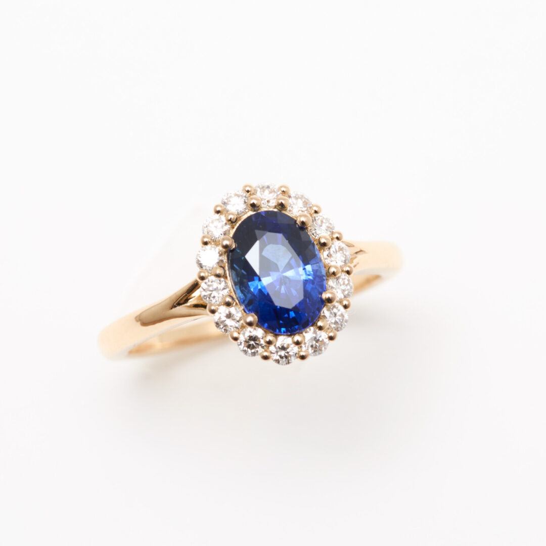 Bague Saphir Bleu