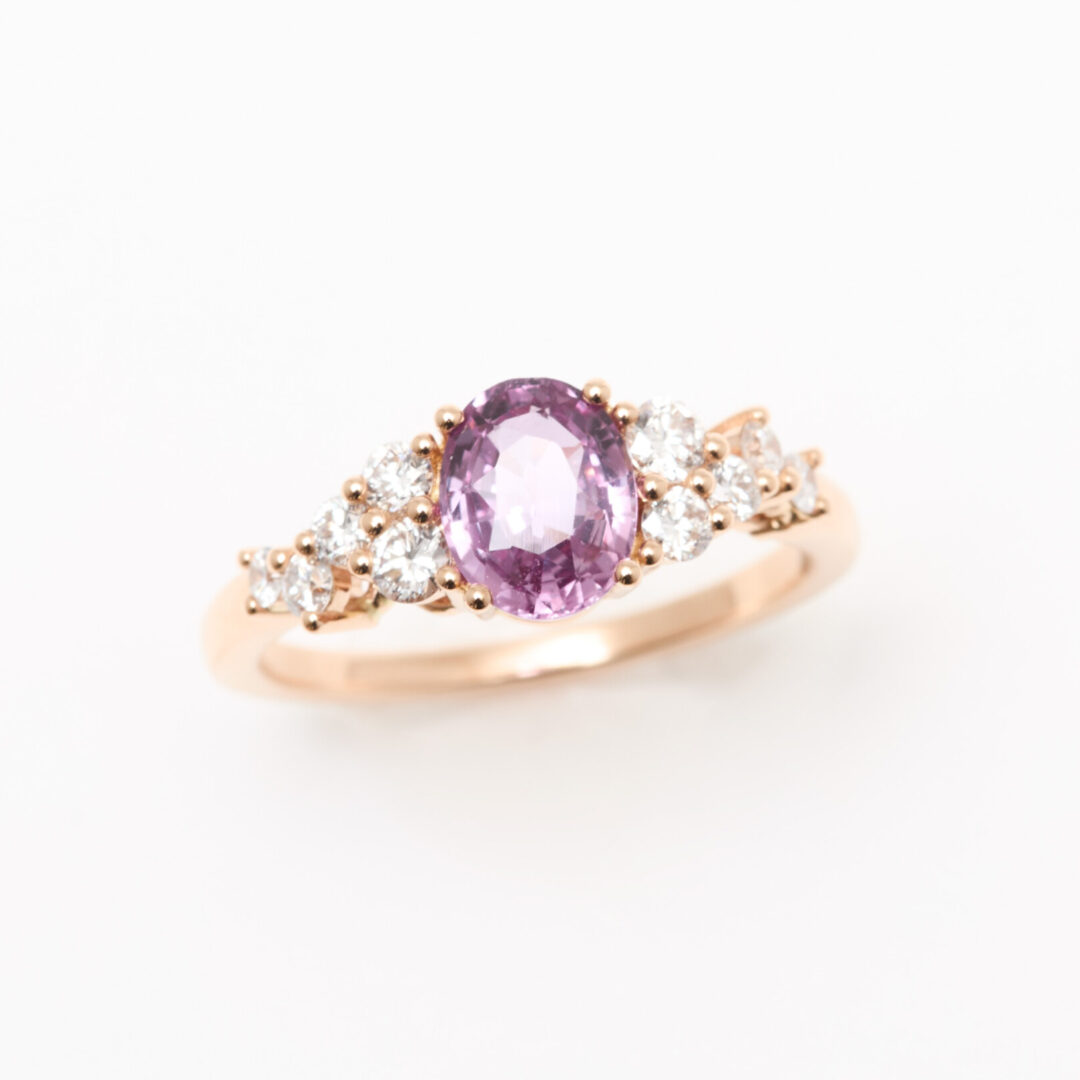 Bague Horana - Saphir Rose 1.13 carats