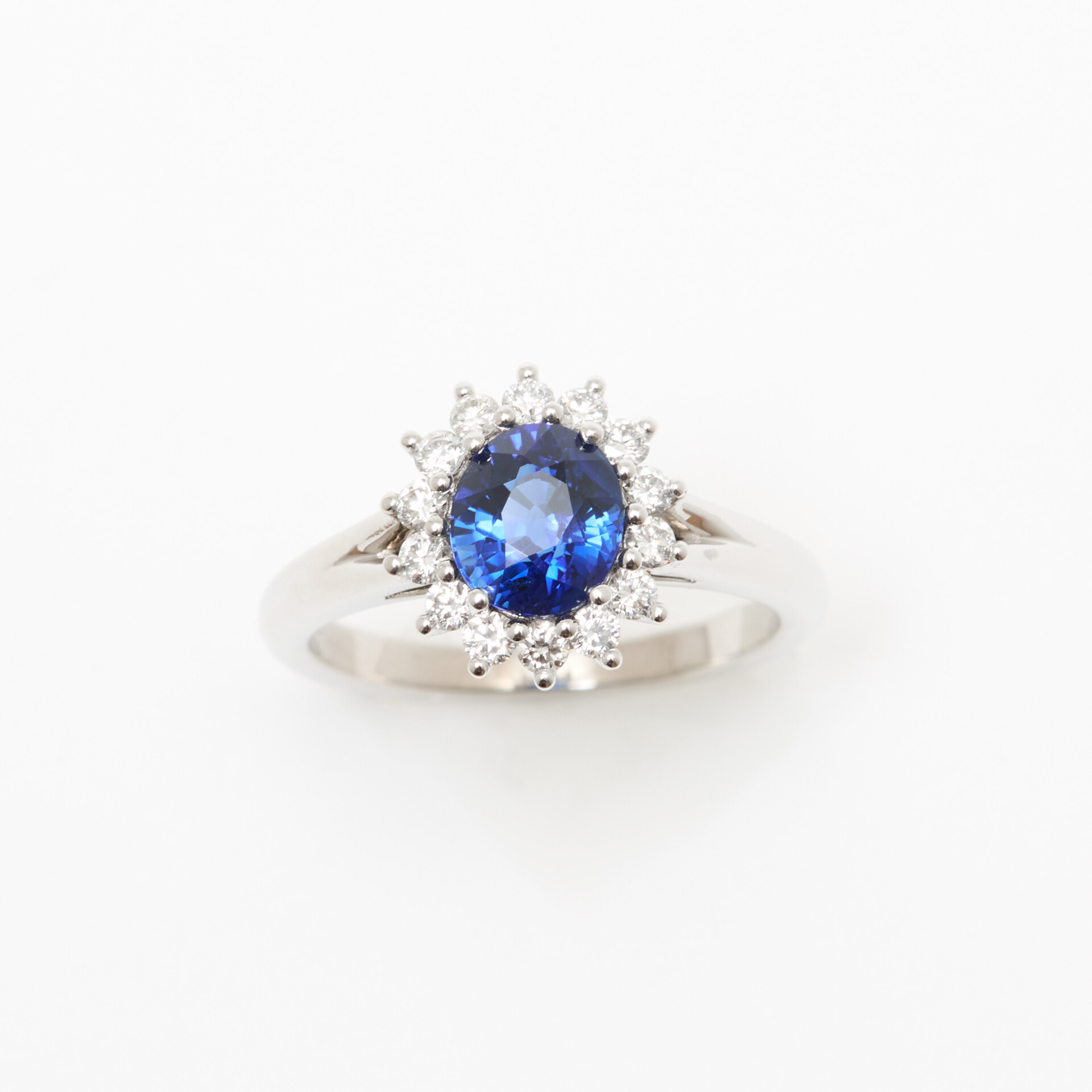 bague marguerite saphir