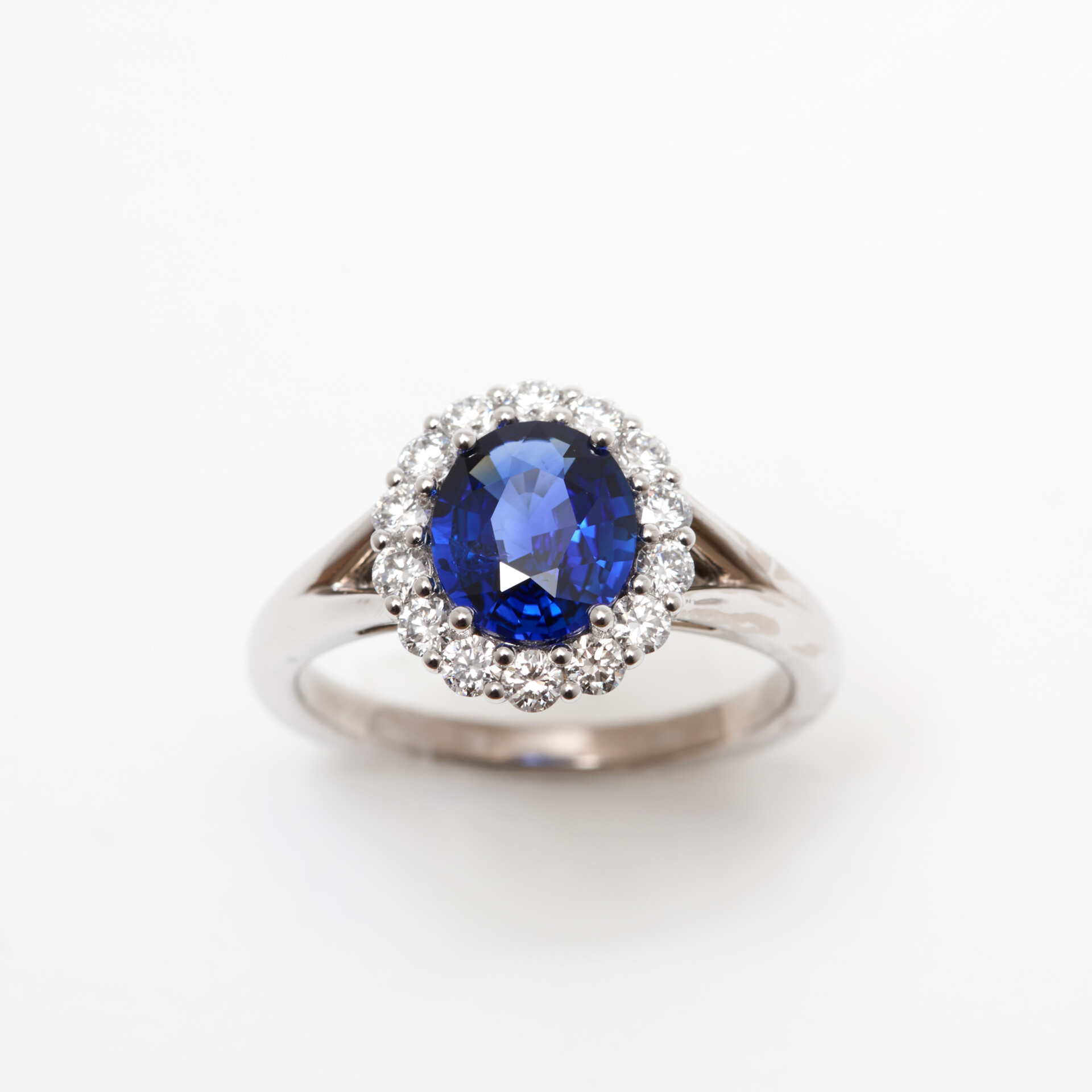 bague marguerite saphir