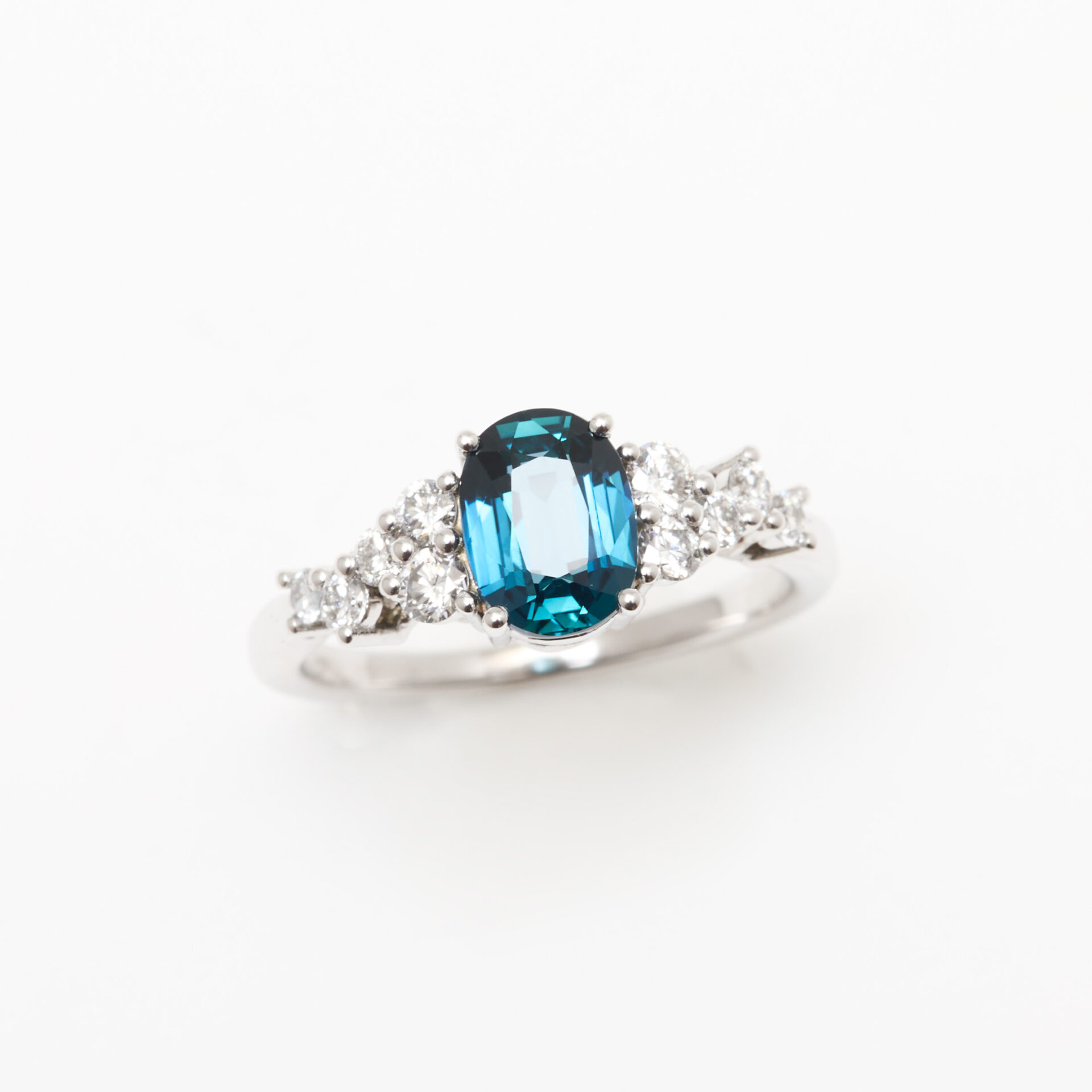 bague saphir teal