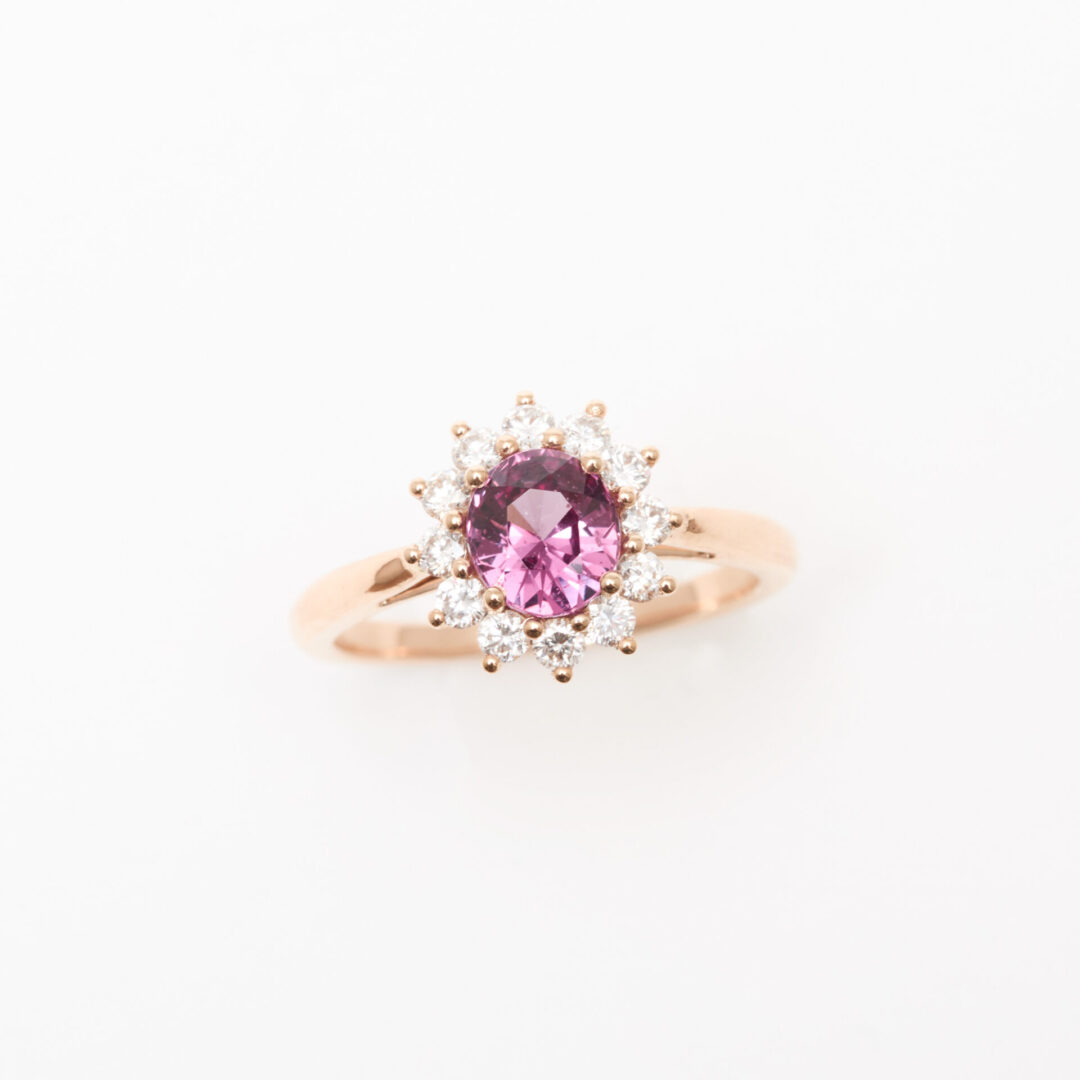 Bague Grenat Malaya