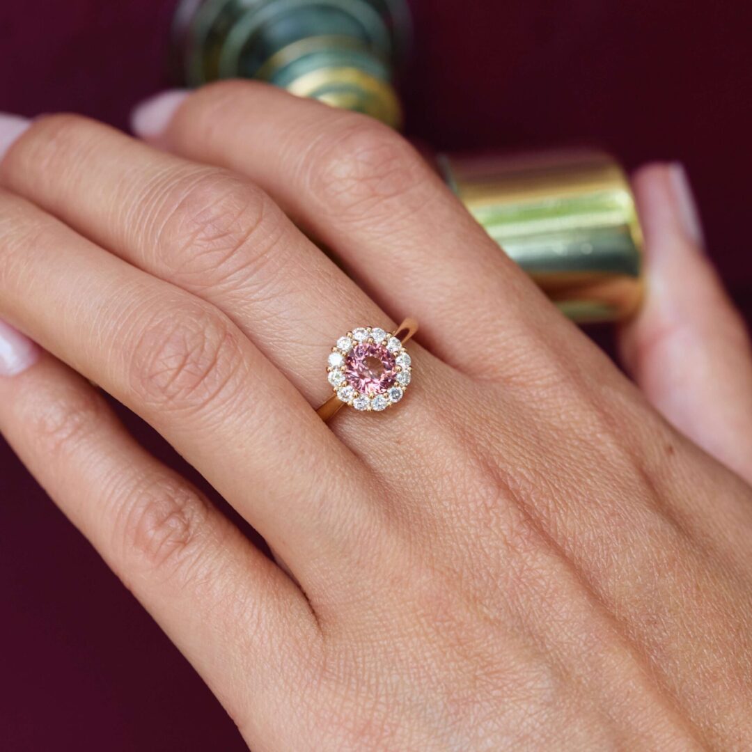 Bague Grenat Malaya