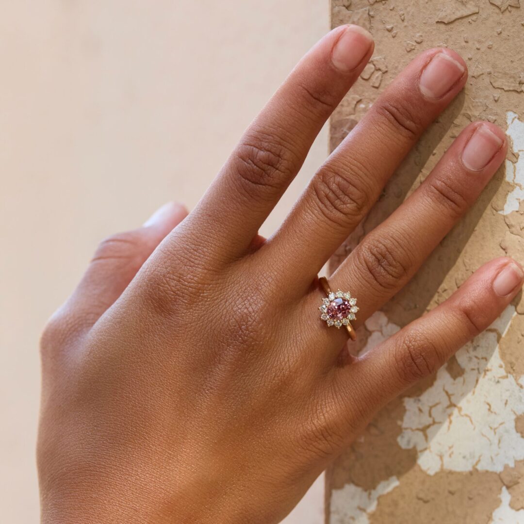 Bague Grenat Malaya