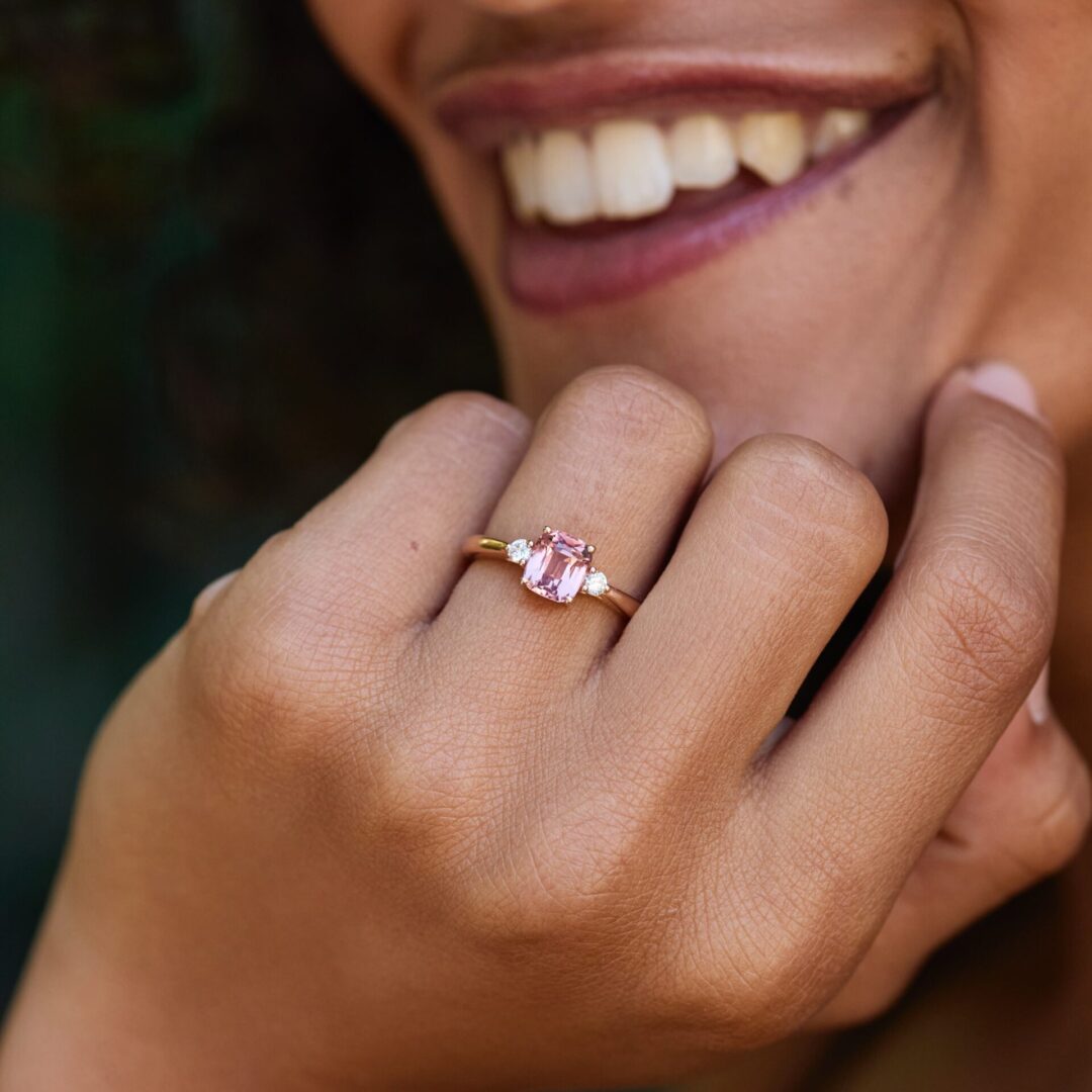 Bague Grenat Malaya