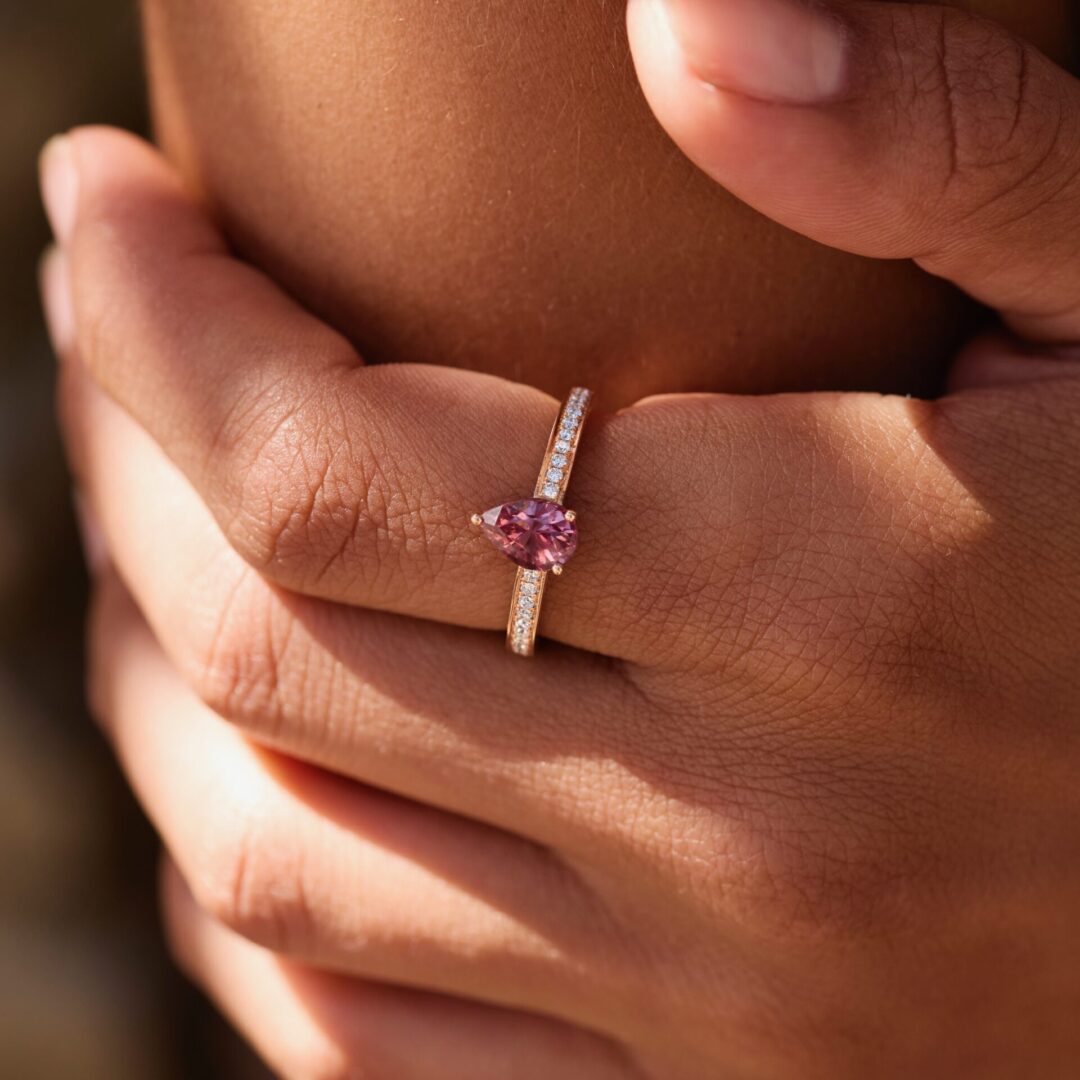 Bague Grenat Malaya