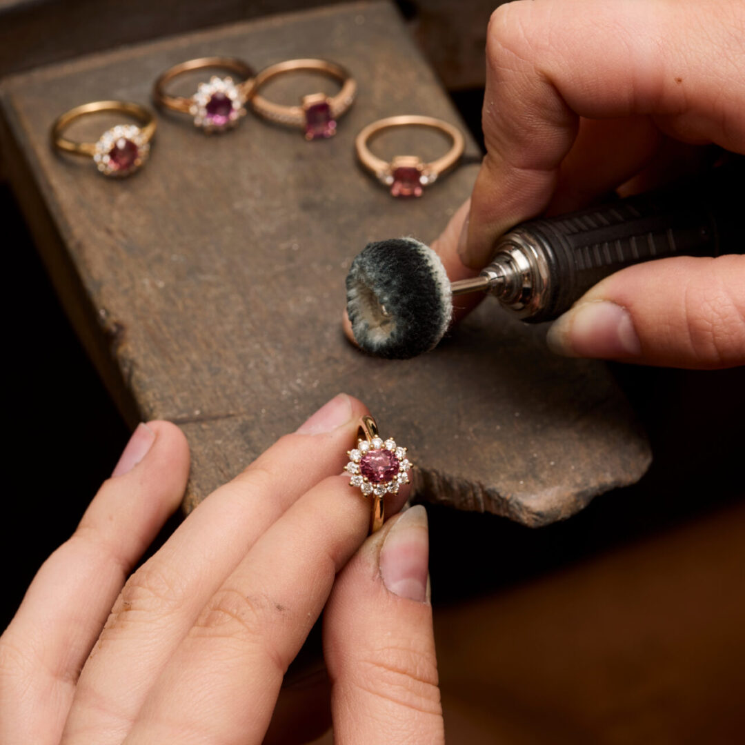 Bague Grenat Malaya