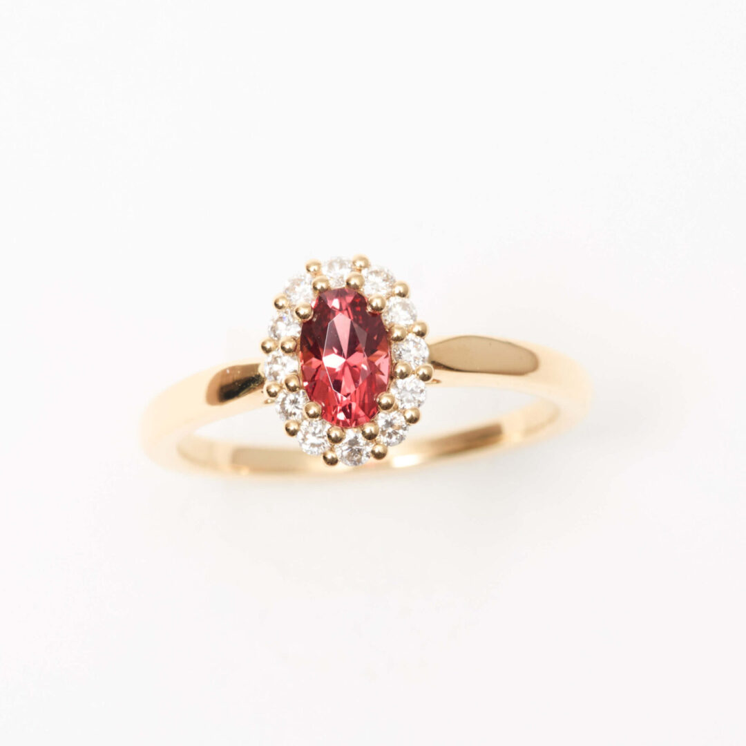 Bague Pompadour Spinelle Mahenge