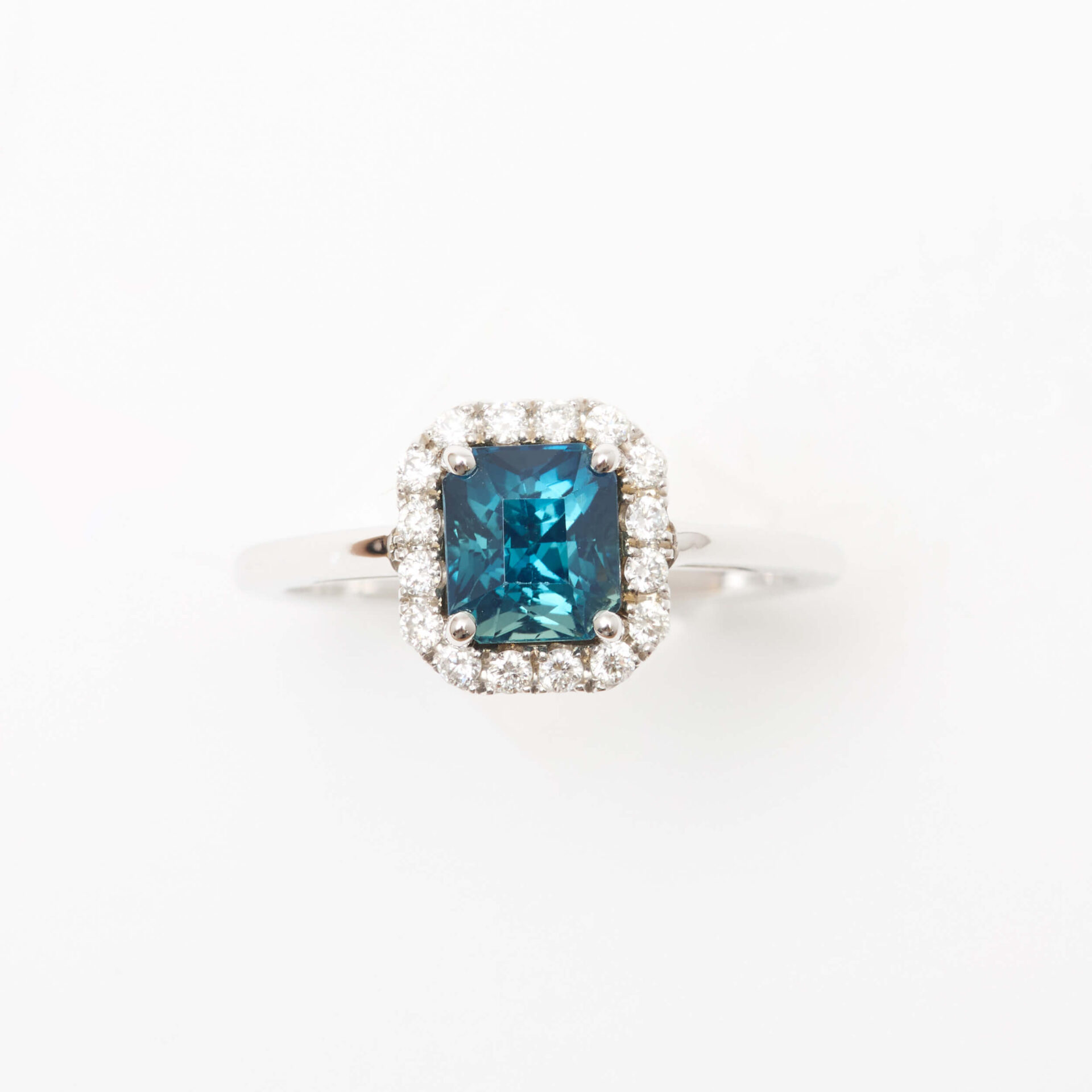 Bague Saphir Teal