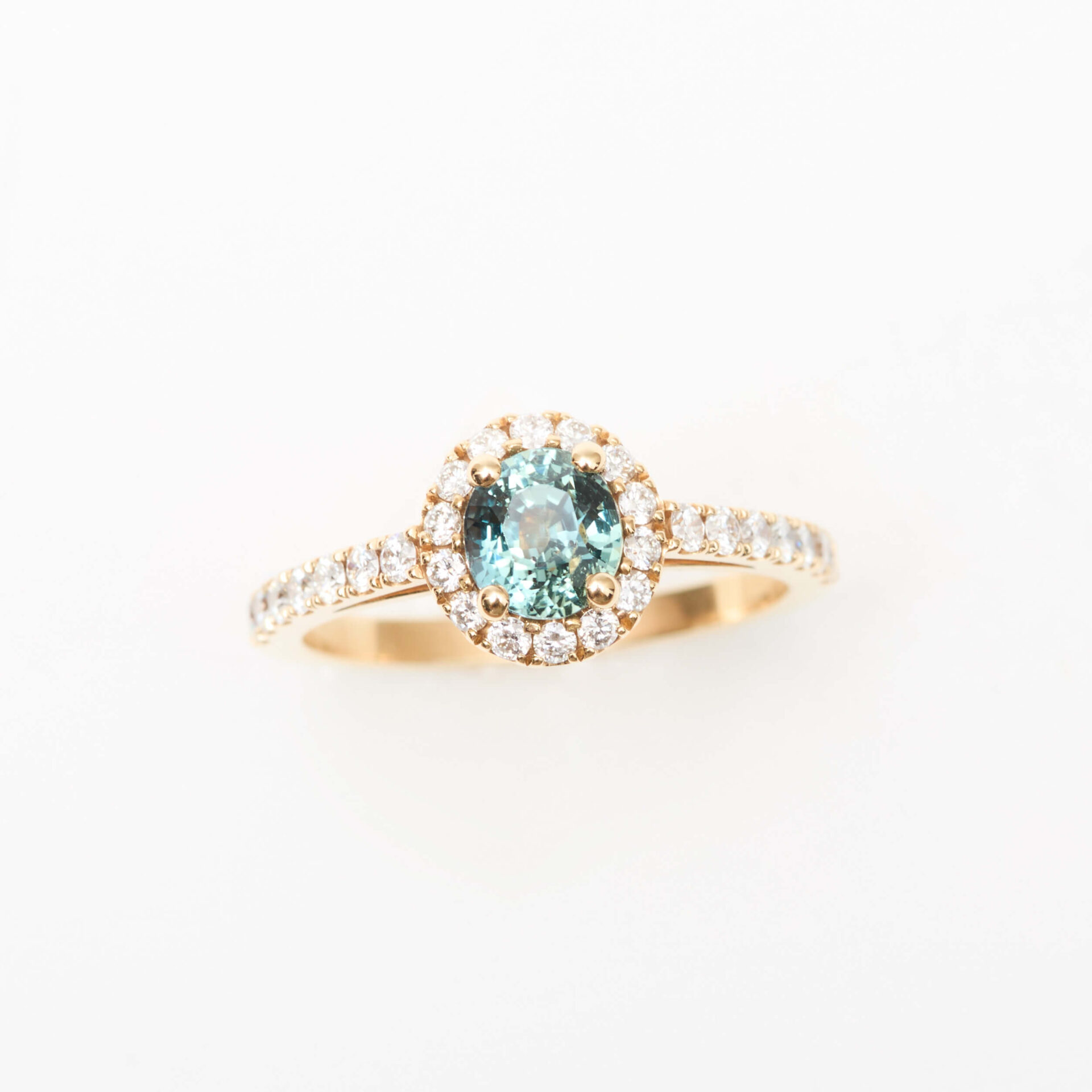 Bague Saphir Teal