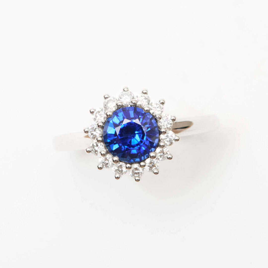 Bague Saphir Bleu