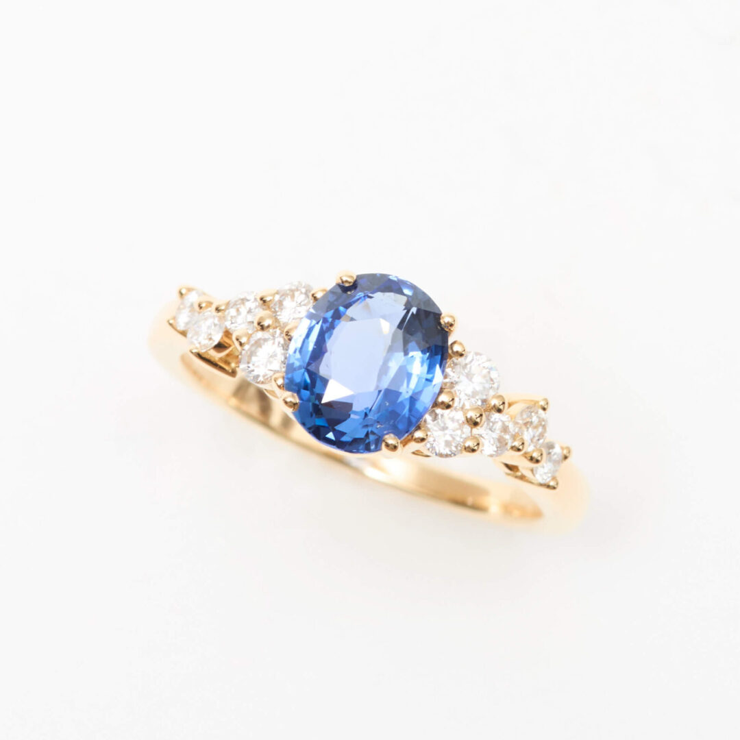 Bague Saphir Bleu