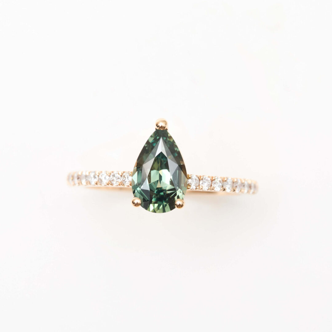 Bague Saphir Teal