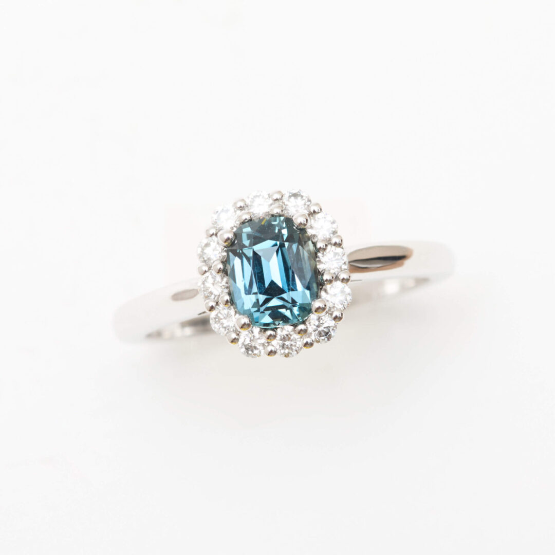 Bague Saphir Teal