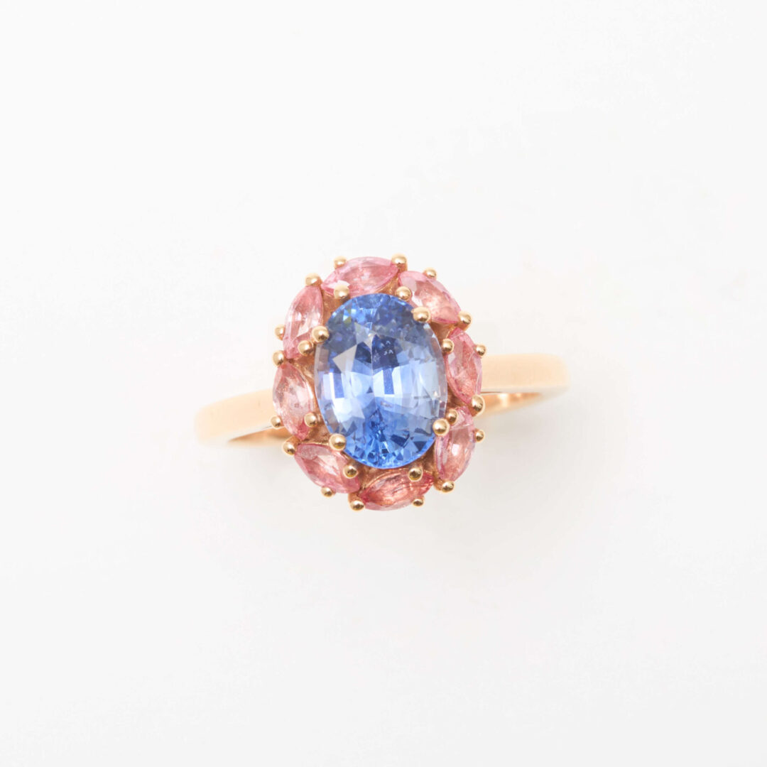 Bague Saphir Bleu