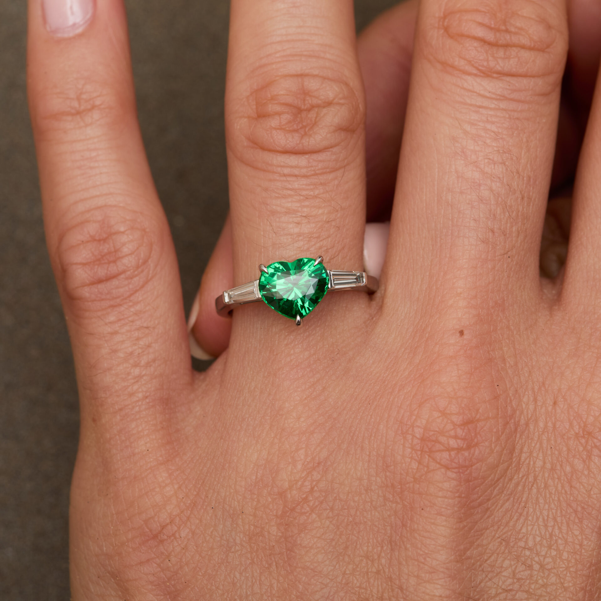Bague Trilogie Tsavorite