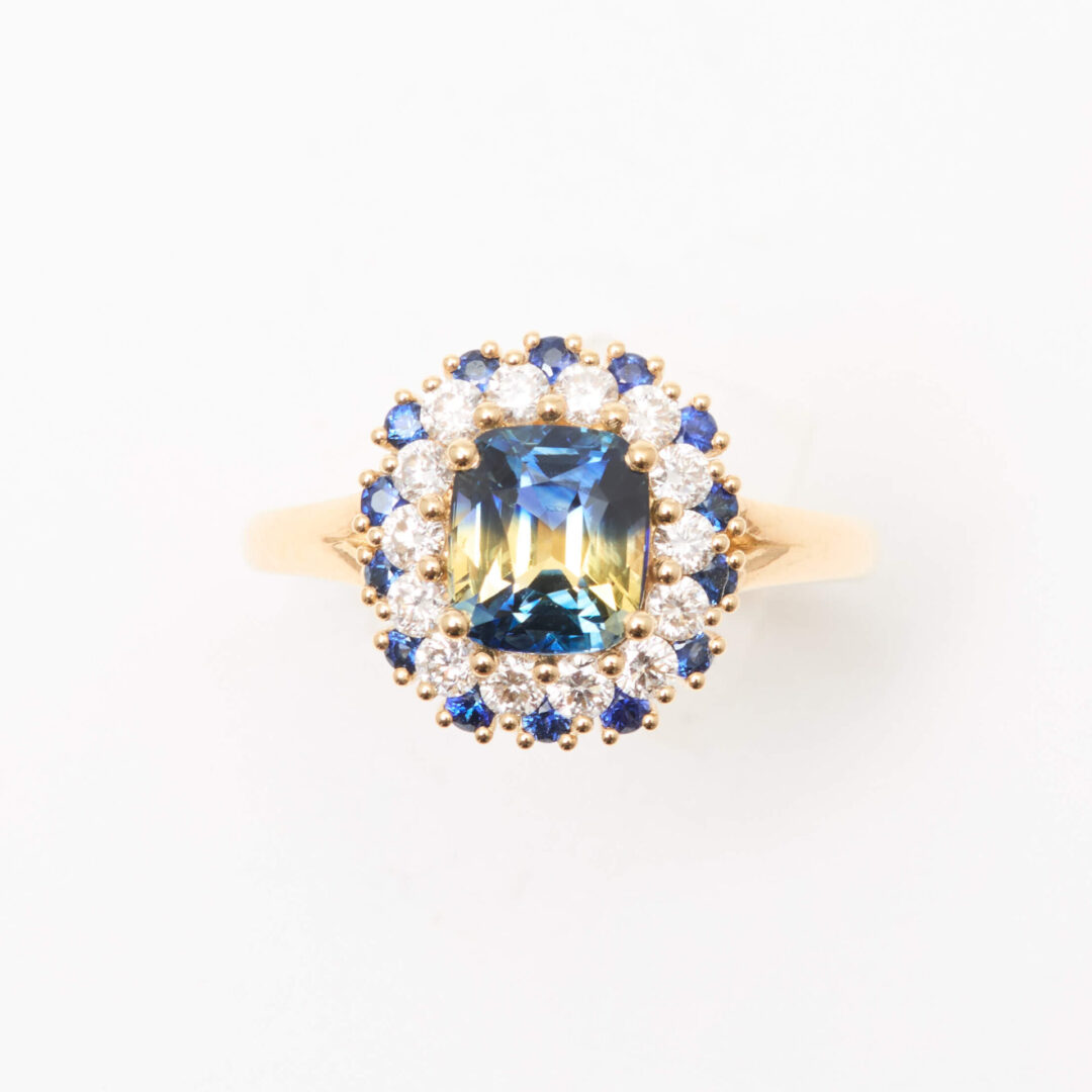 Bague Saphir Bleu