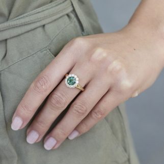 Bague Matara - Saphir Teal 1.89 carats