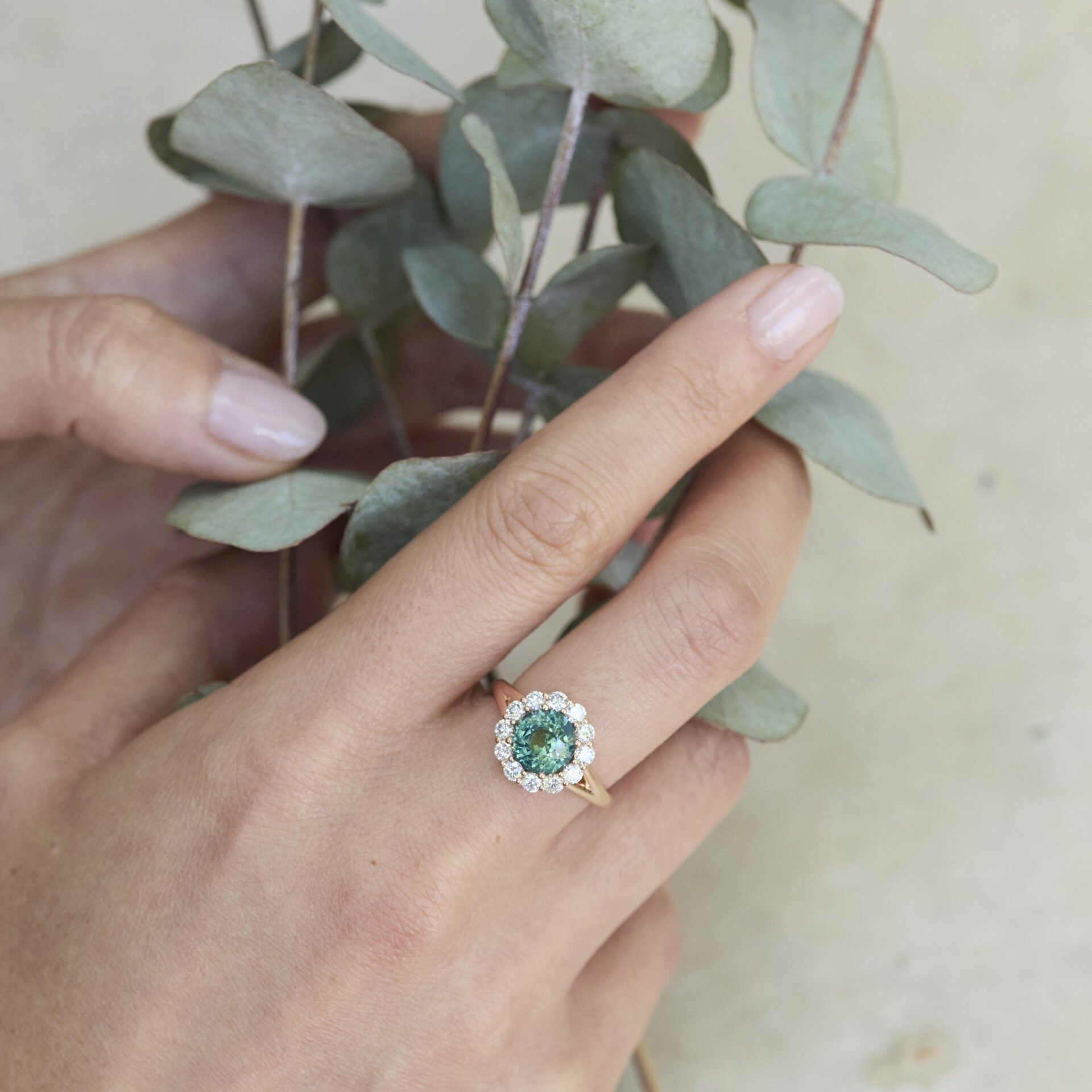 Bague Matara - Saphir Teal 2.58 carats – Image 2