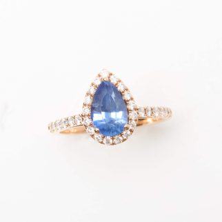 Bague Jaffna - Saphir Cornflower 1.74 carats