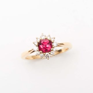 Bague Diane - Spinelle Rouge 0.69 carats