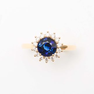 Bague Ella - Saphir Royal Blue 1.55 carats