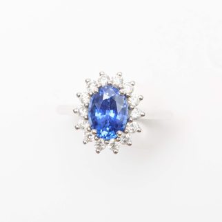 Bague Ella - Saphir Vivid 2.05 carats