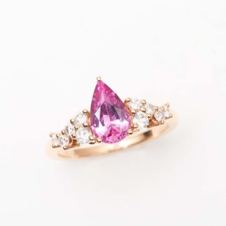Bague Horana - Saphir Rose 1.21 carats