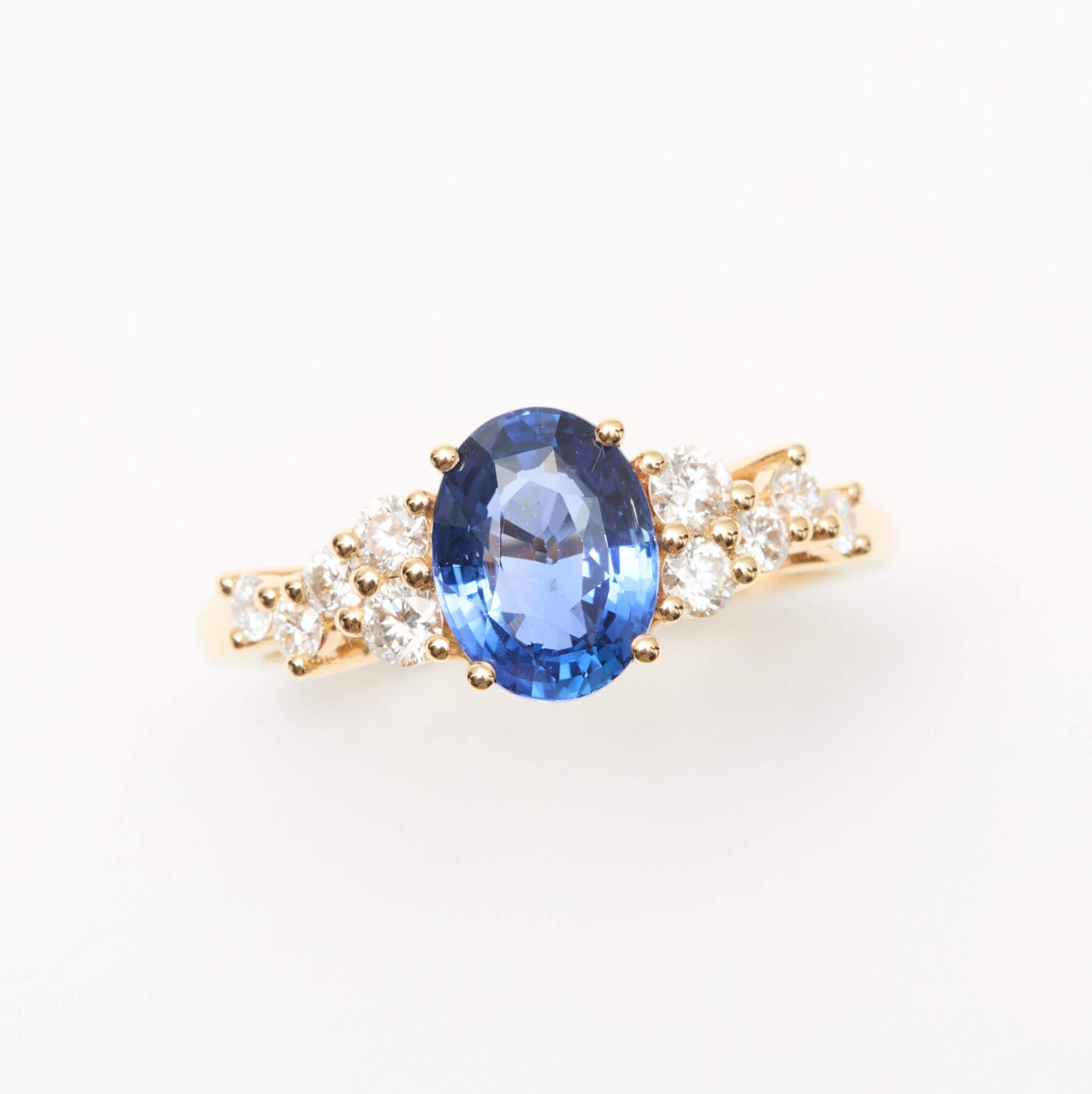 Bague Horana - Saphir Vivid Blue 1.71 carats