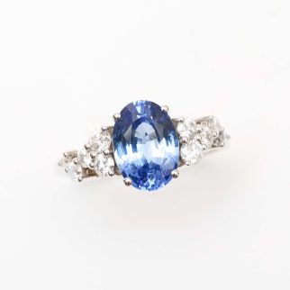 Bague Horana - Saphir Cornflower 2.60 carats