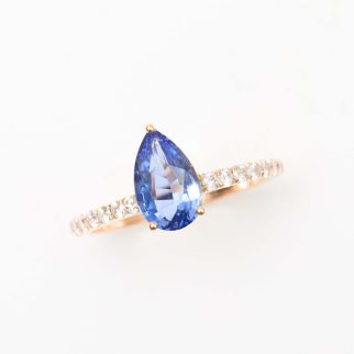 Bague Trinco - Saphir Cornflower 1.68 carats