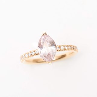 Bague Trinco - Saphir Pêche 2.05 carats