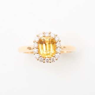Bague Matara - Saphir Jaune 1.65 carats
