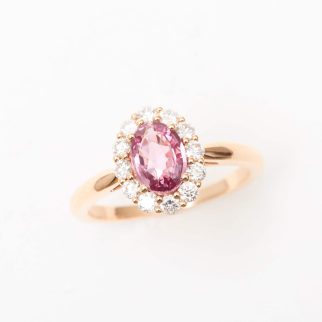Bague Matara - Saphir Padparadscha 1.05 carats