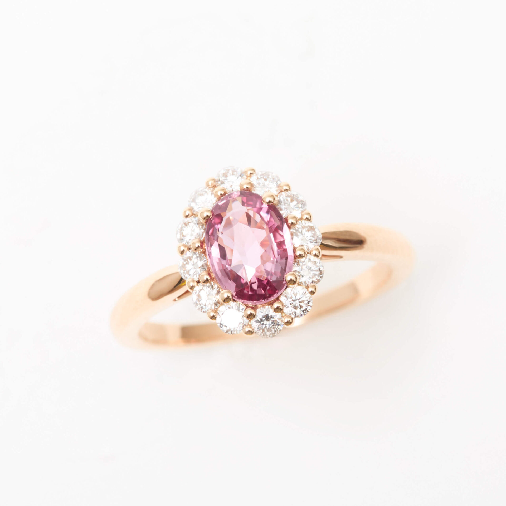 Bague Matara - Saphir Padparadscha 1.05 carats