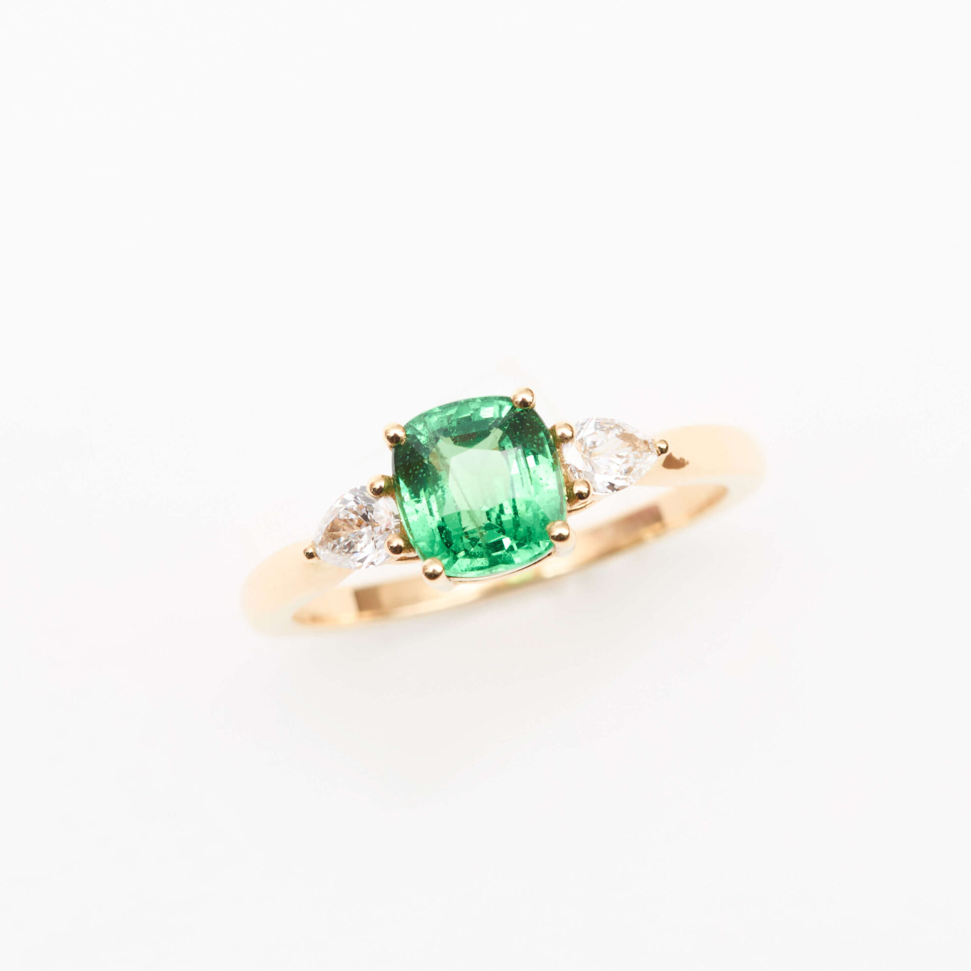 Bague Trilogie Tsavorite