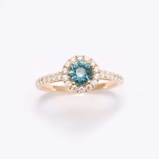 Bague Jaffna - Saphir Teal 1.03 carats