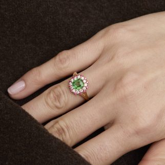 Bague Colombo - Tsavorite 1.11 carats