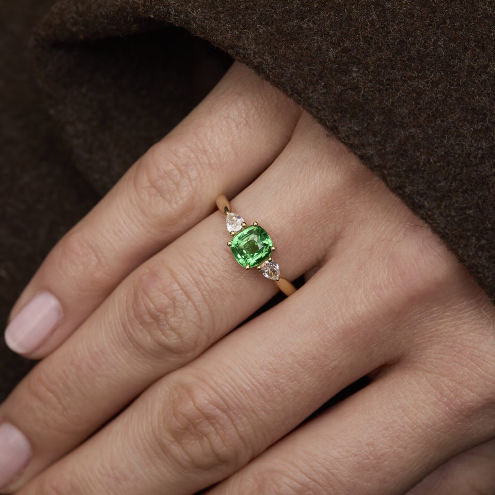 Bague Elahera - Tsavorite 1.30 carats – Image 2