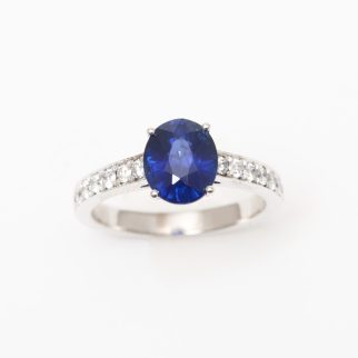 Bague Trinco - Saphir Royal Blue 2.13 carats