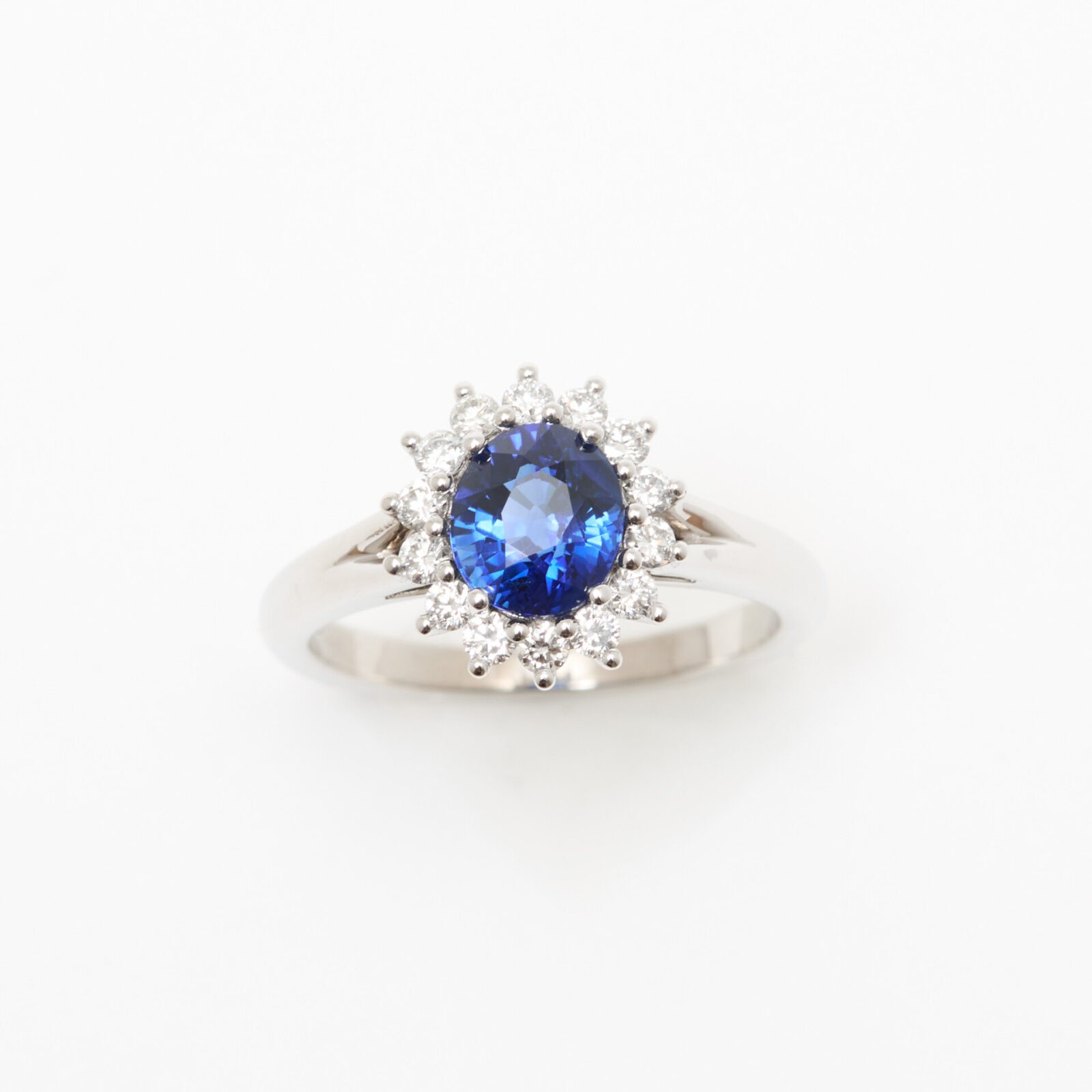 Bague Ella - Saphir Peacock 1.50 carats